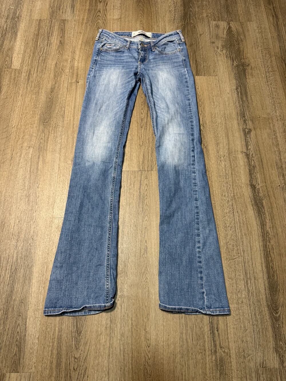 Y2K Hollister Women's Low-Rise Bootcut Jeans